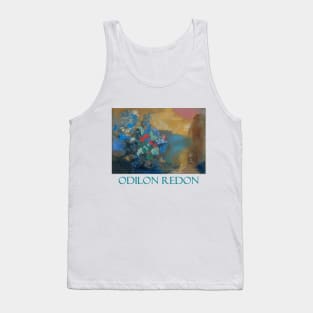 Ophelia Among the Flowers by Odilon Redon Tank Top